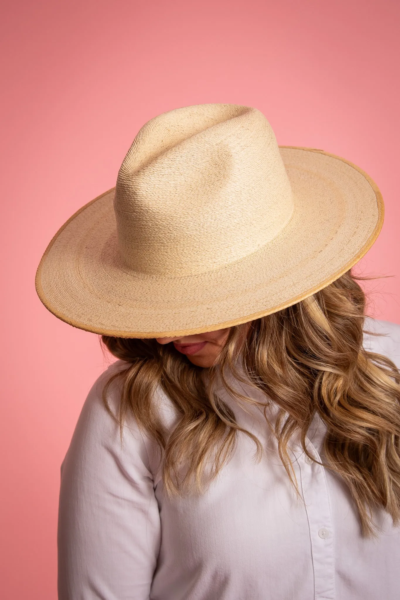 Cove Wide Brim Straw Hat - Natural | GiGi Pip