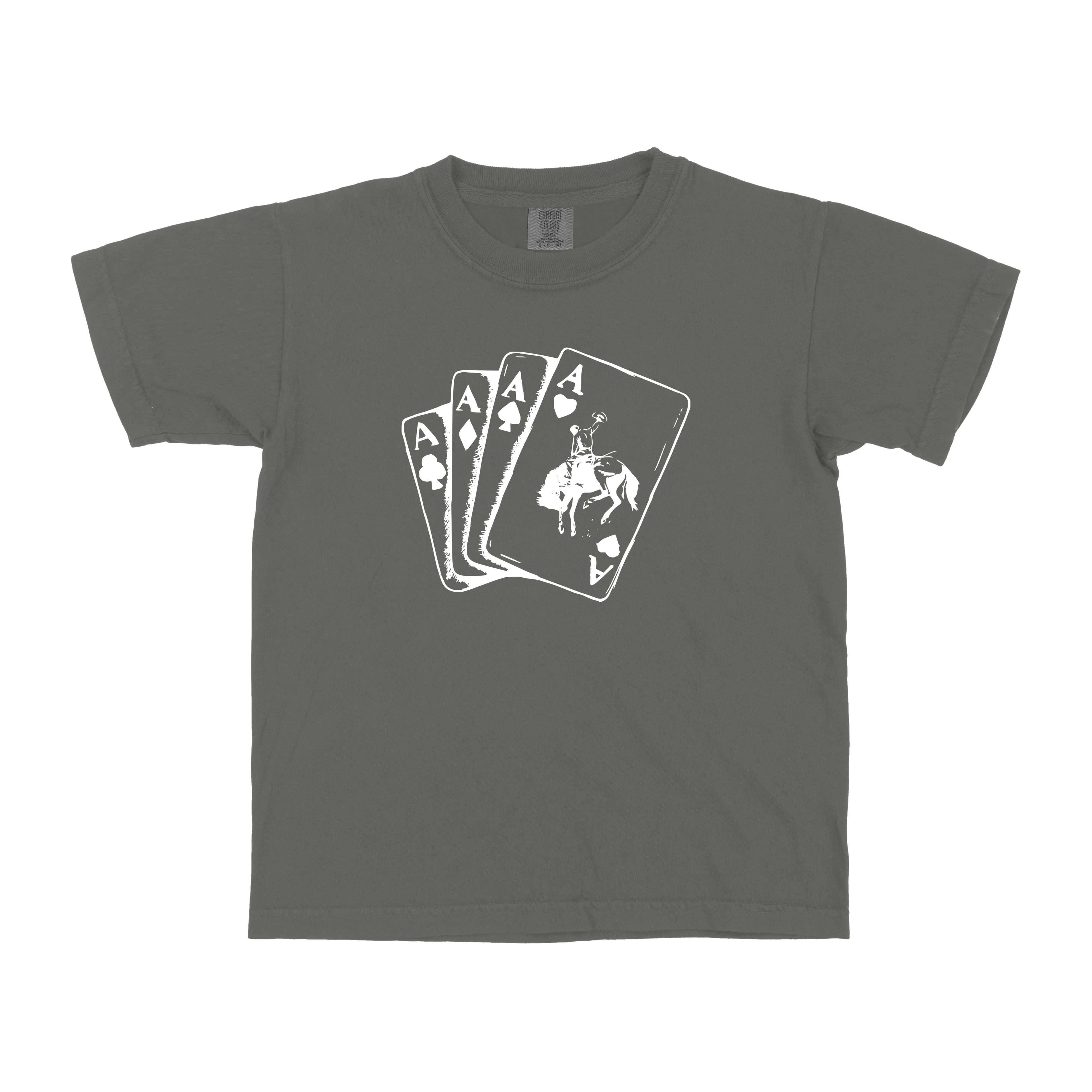 COWBOY ACE OF SPADES YOUTH SHIRT