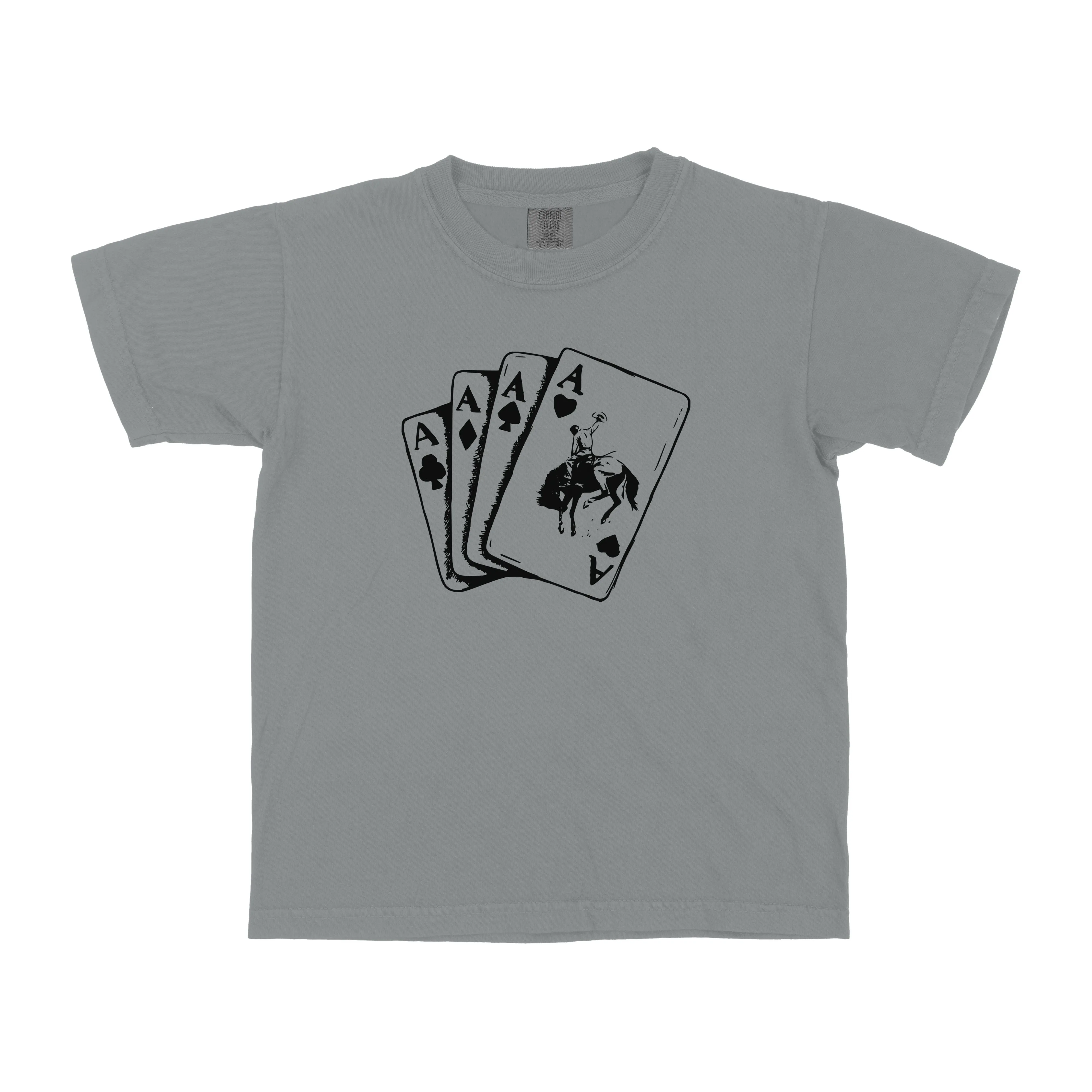 COWBOY ACE OF SPADES YOUTH SHIRT