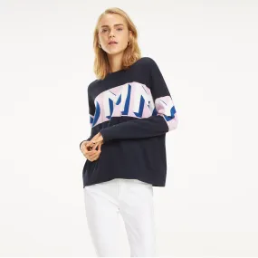 Tommy Hilfiger Crew Neck Logo Jumper