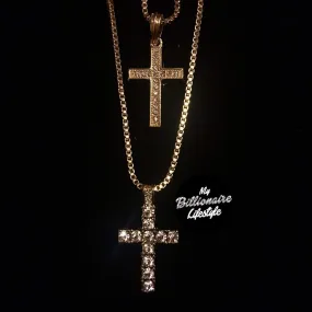 Cross and Bling Cross Set