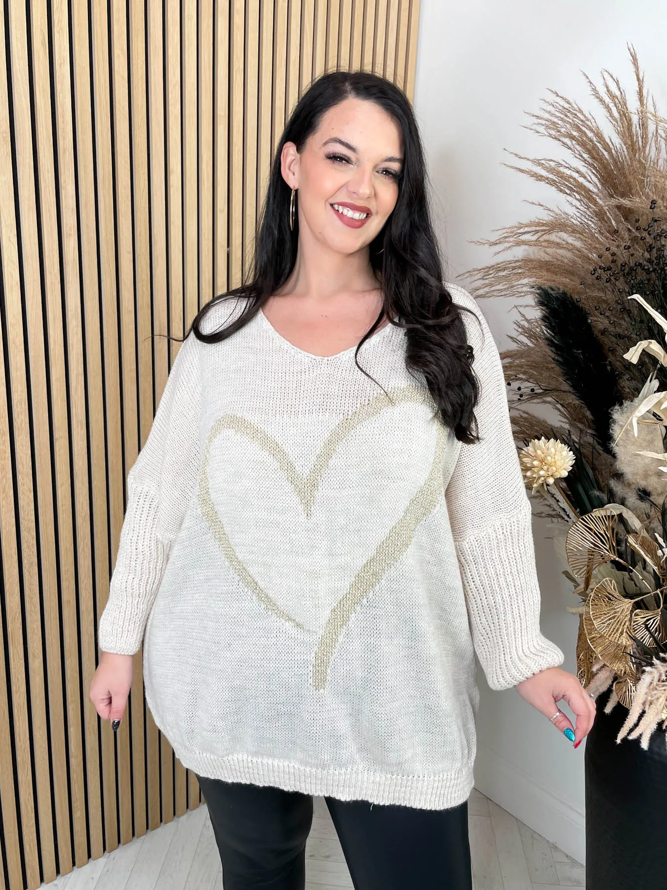 CURVE Analeah Heart Knit - 2 Colours