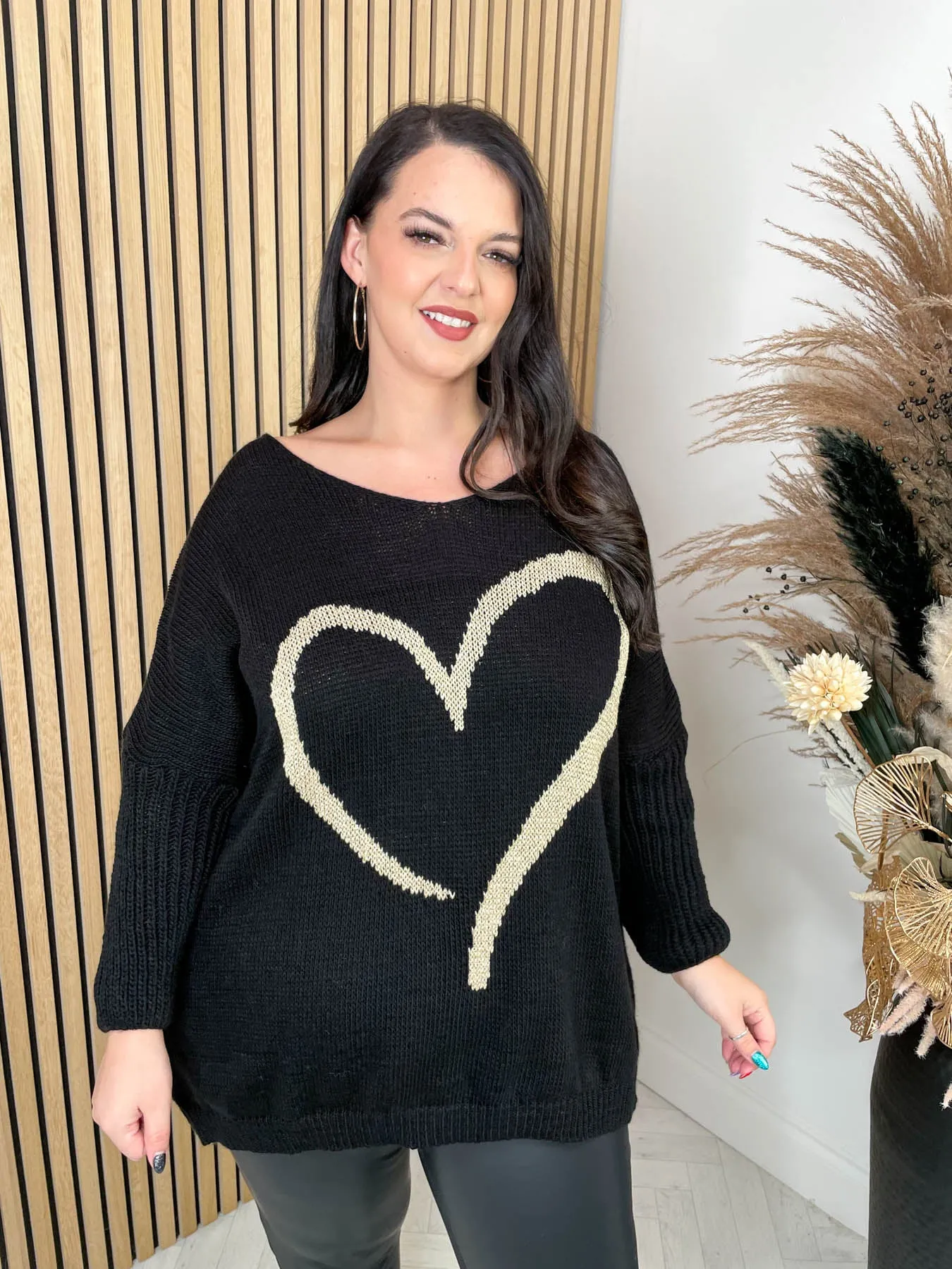 CURVE Analeah Heart Knit - 2 Colours