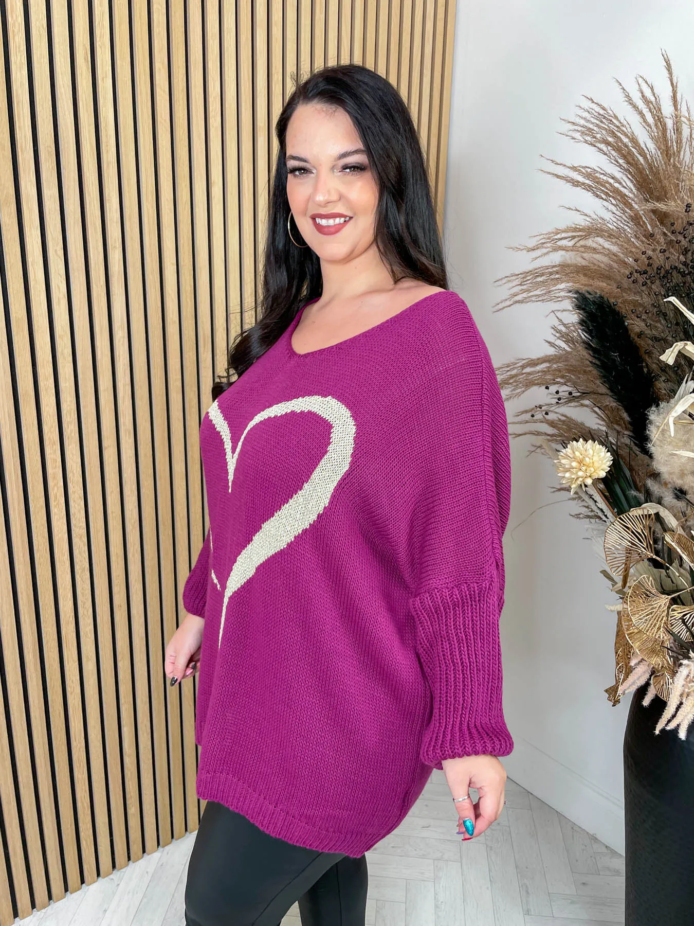 CURVE Analeah Heart Knit - 2 Colours