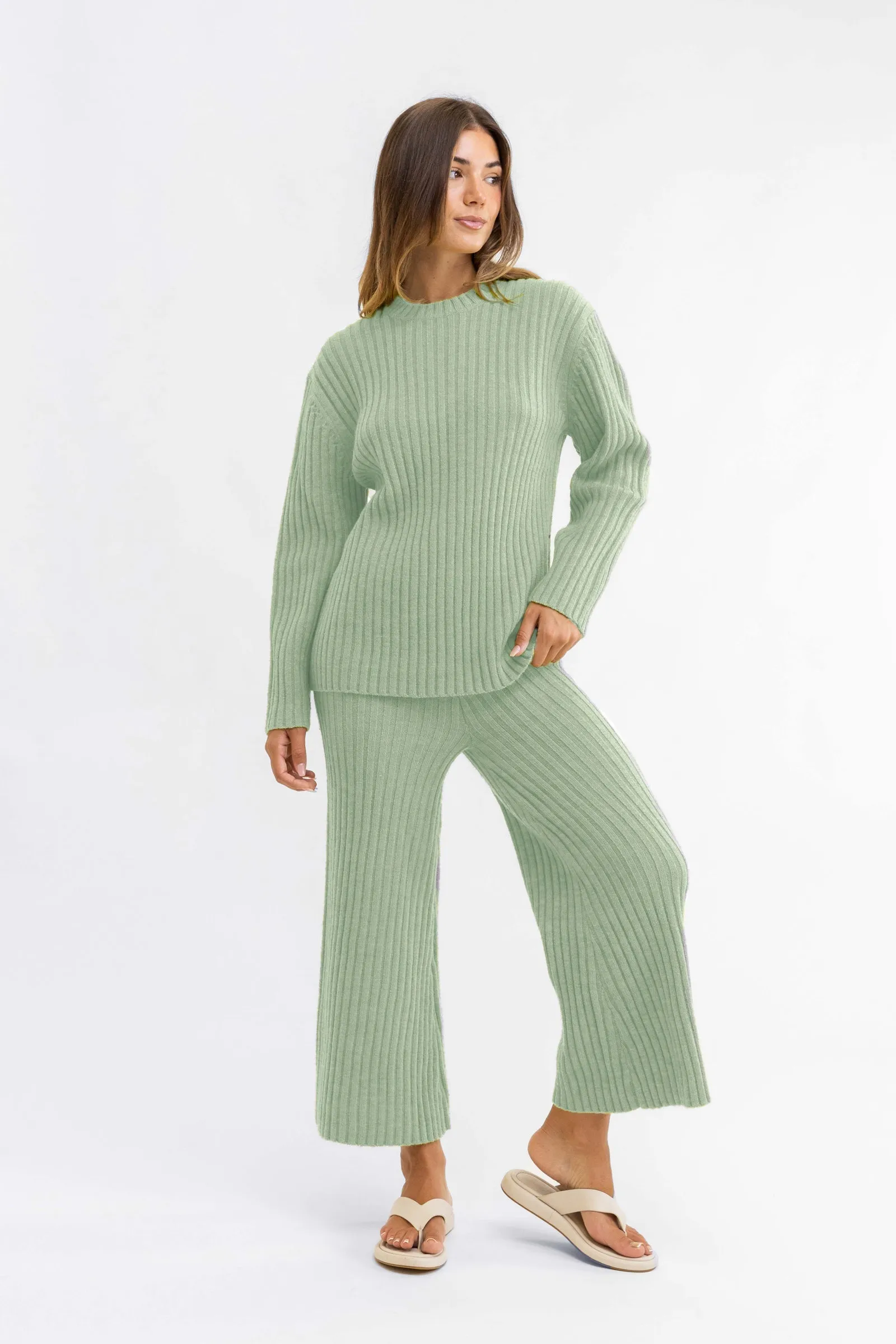 Daisy Knit Pant Sage