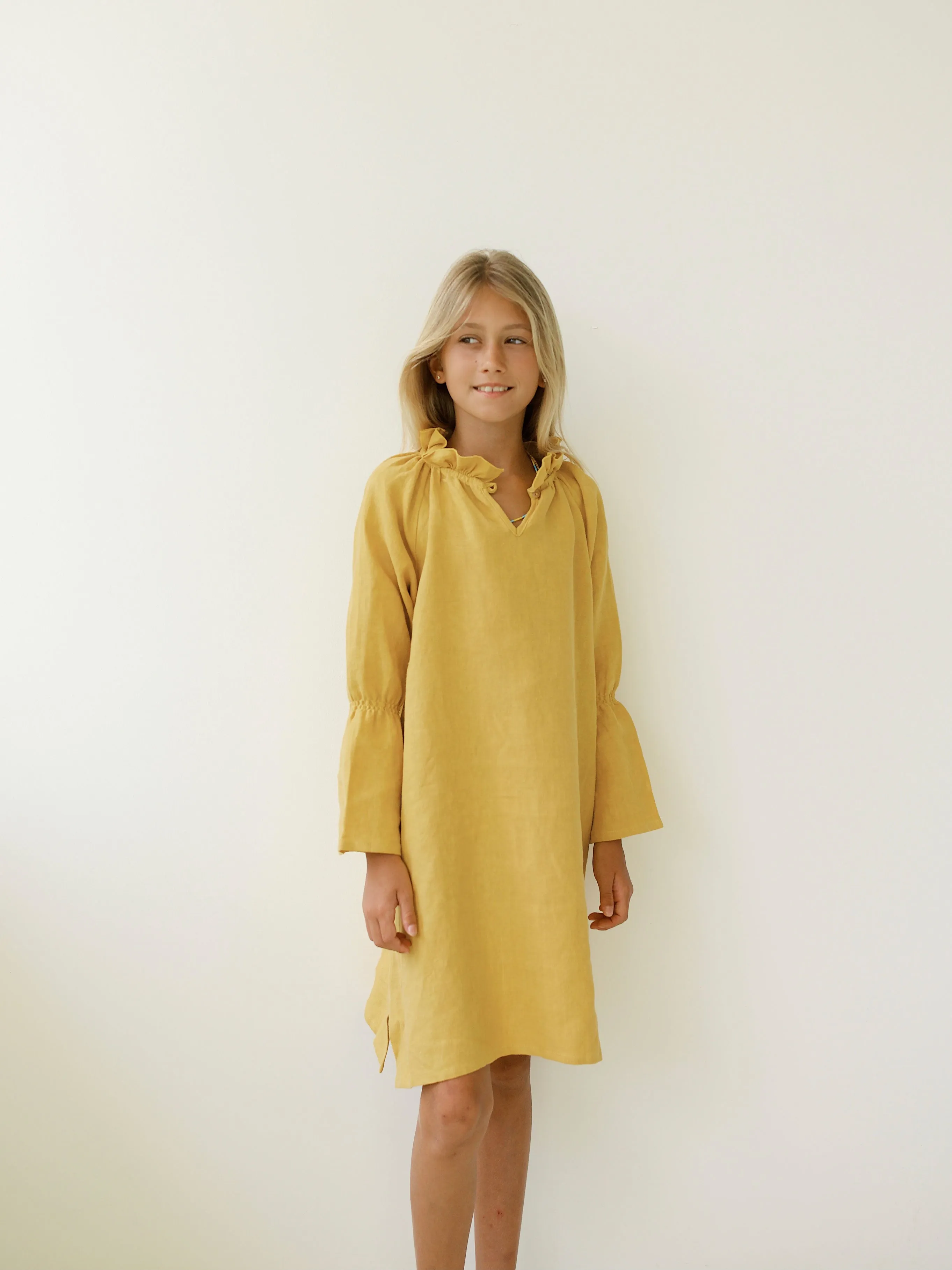 Dalia dress parsnip - Shop now