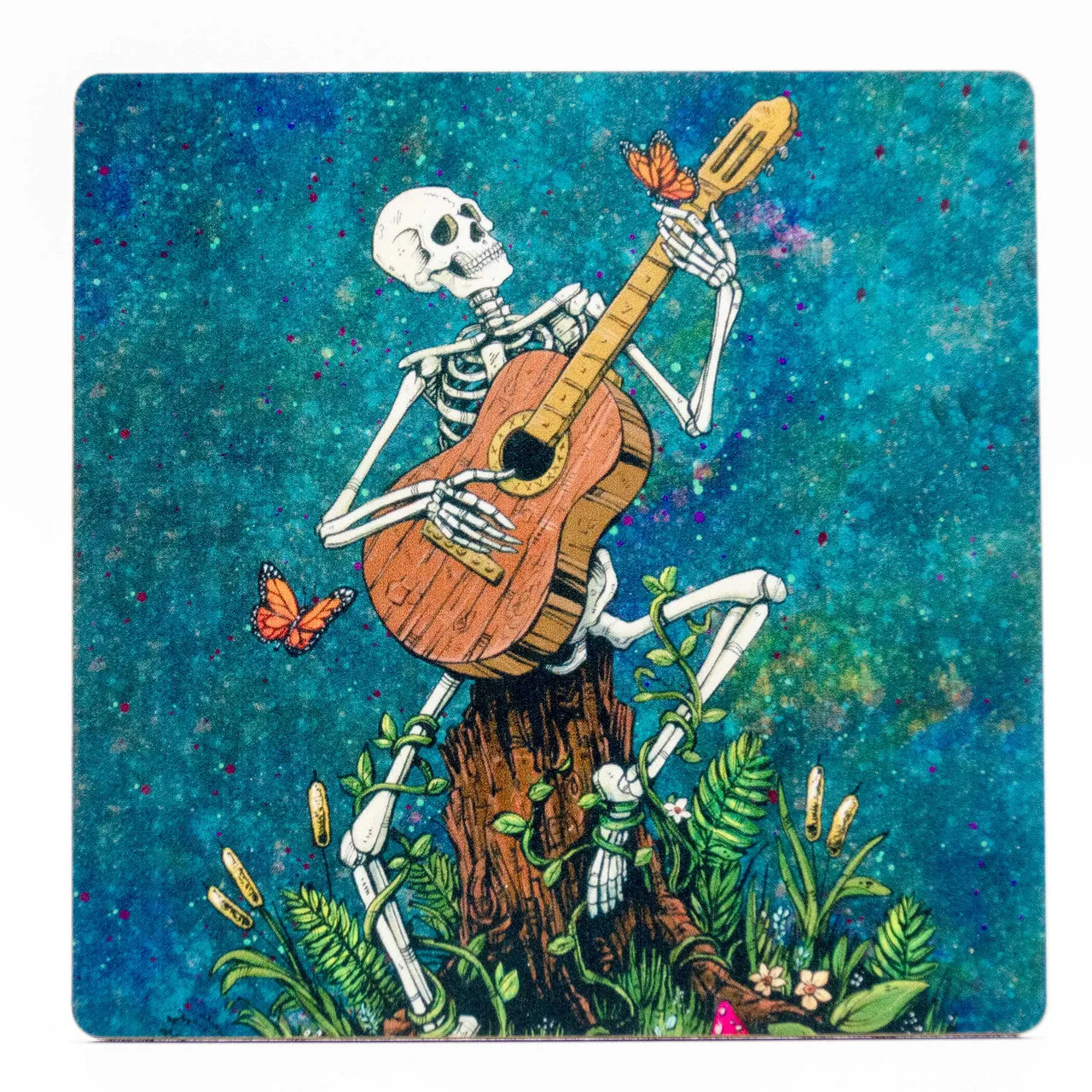 David Lozeau Skeleton Coaster Set