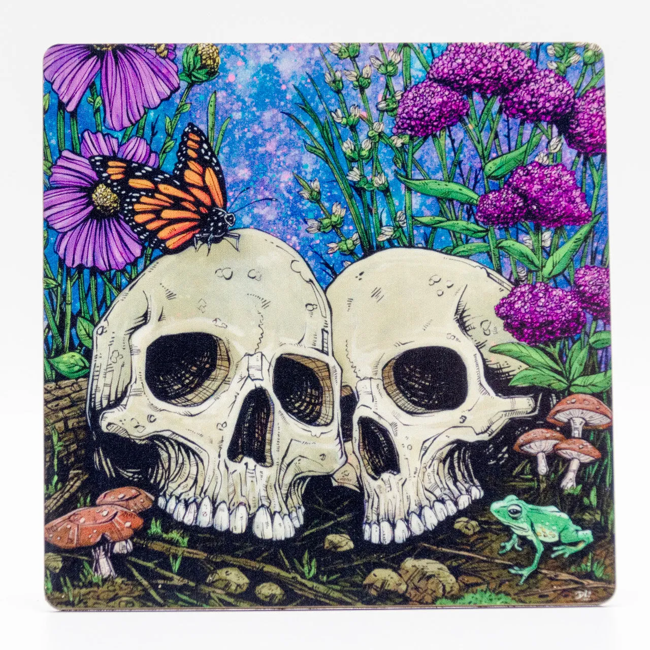 David Lozeau Skeleton Coaster Set