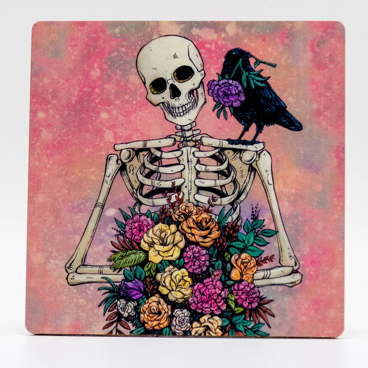 David Lozeau Skeleton Coaster Set