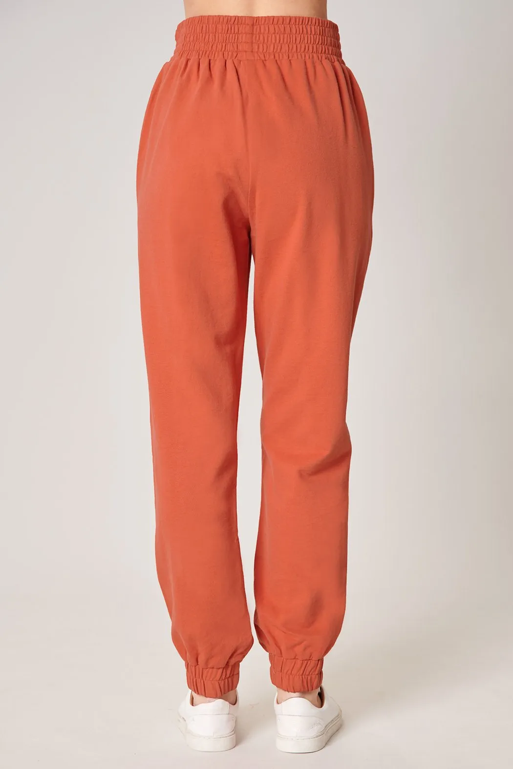 Deanna French Terry Knit Jogger Sweatpants