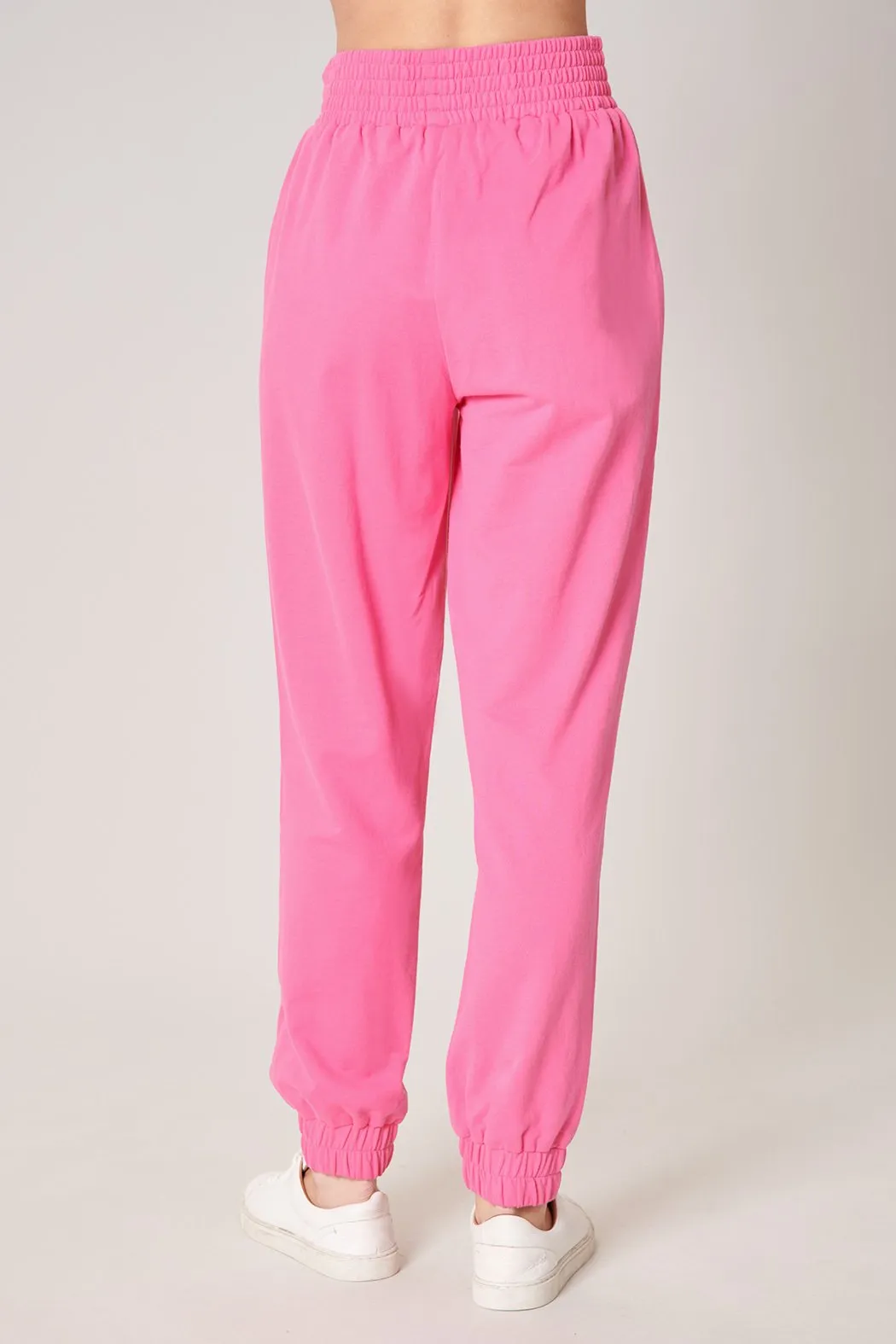 Deanna French Terry Knit Jogger Sweatpants