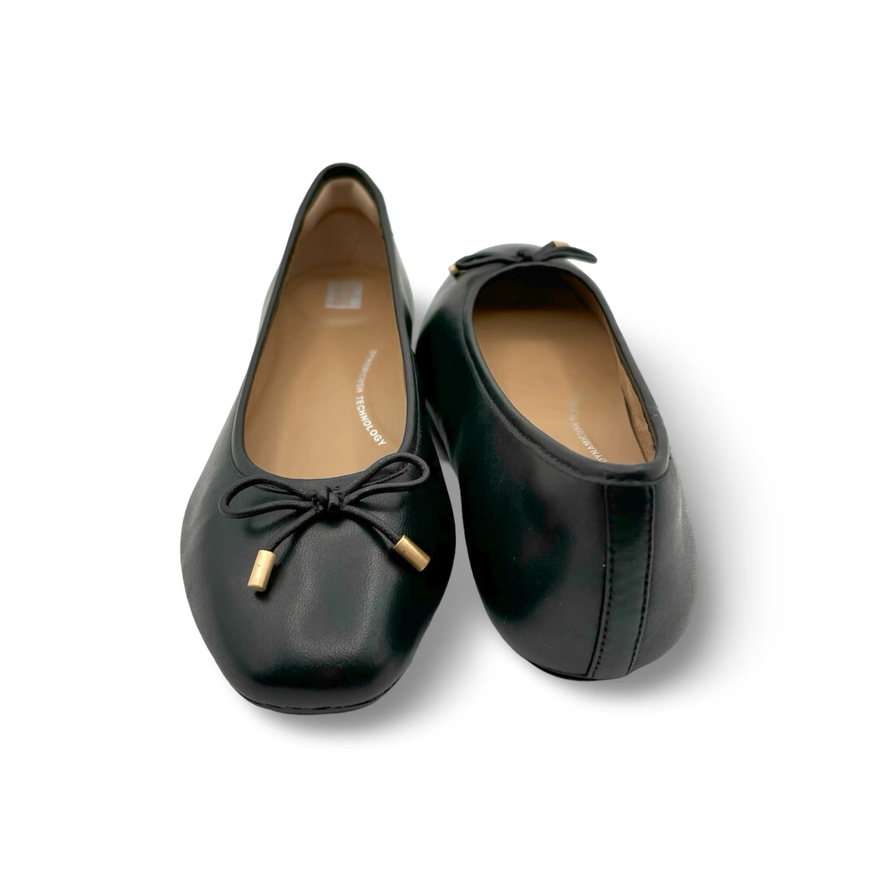 Delicato Black Ballet Flat