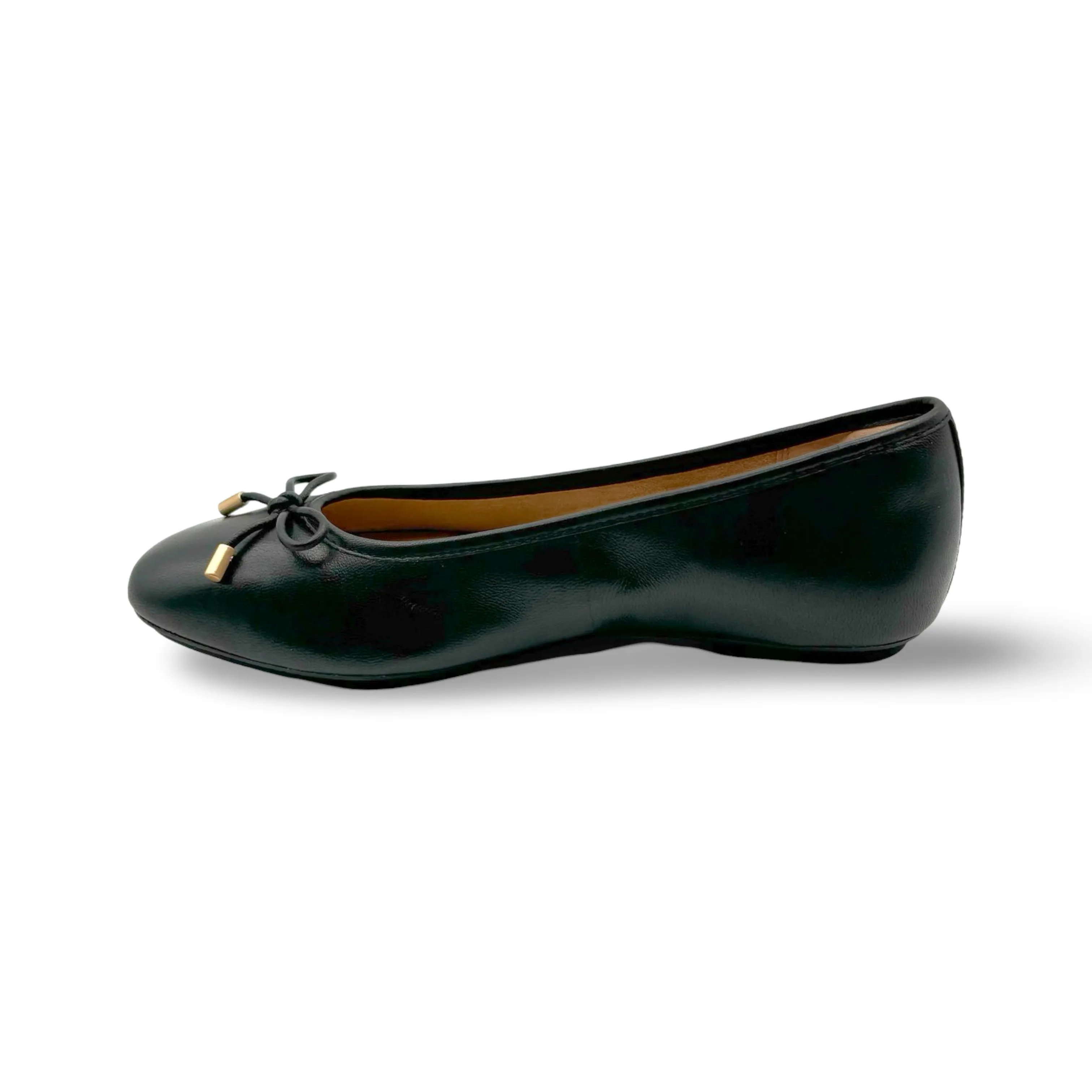 Delicato Black Ballet Flat