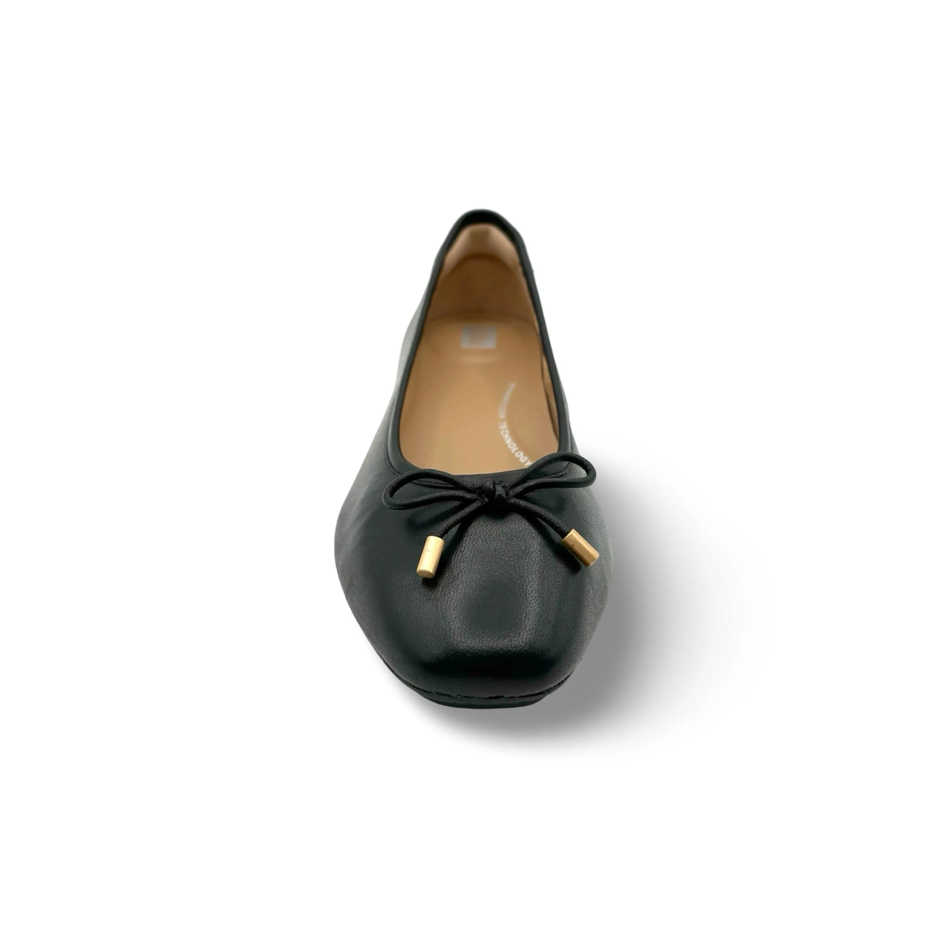 Delicato Black Ballet Flat