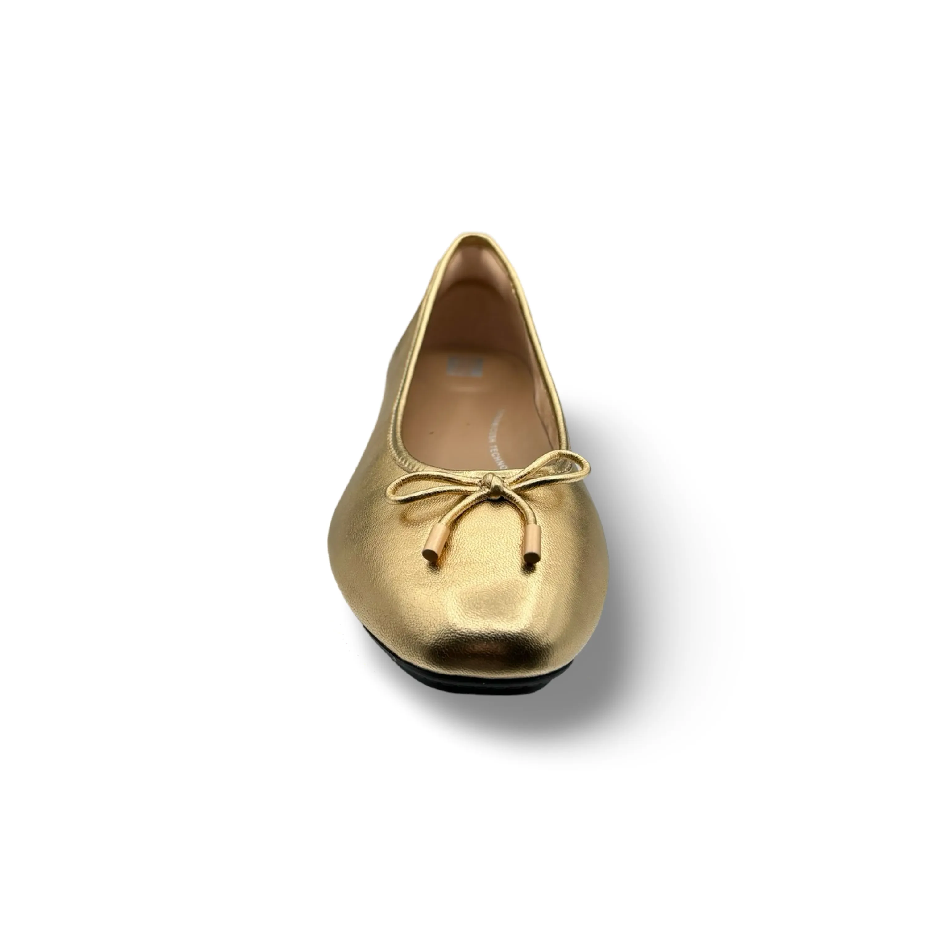 Delicato Old Gold Ballet Flat