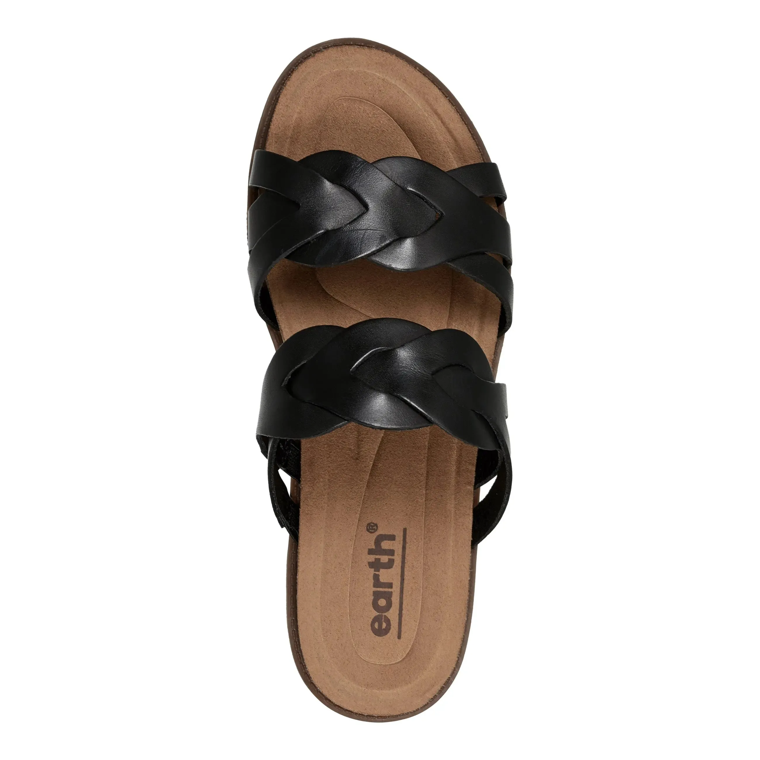 Desty Round Toe Woven Casual Slip-on Sandals