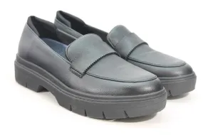 Dr. Scholl's Chek In Black Loafers Preowned4