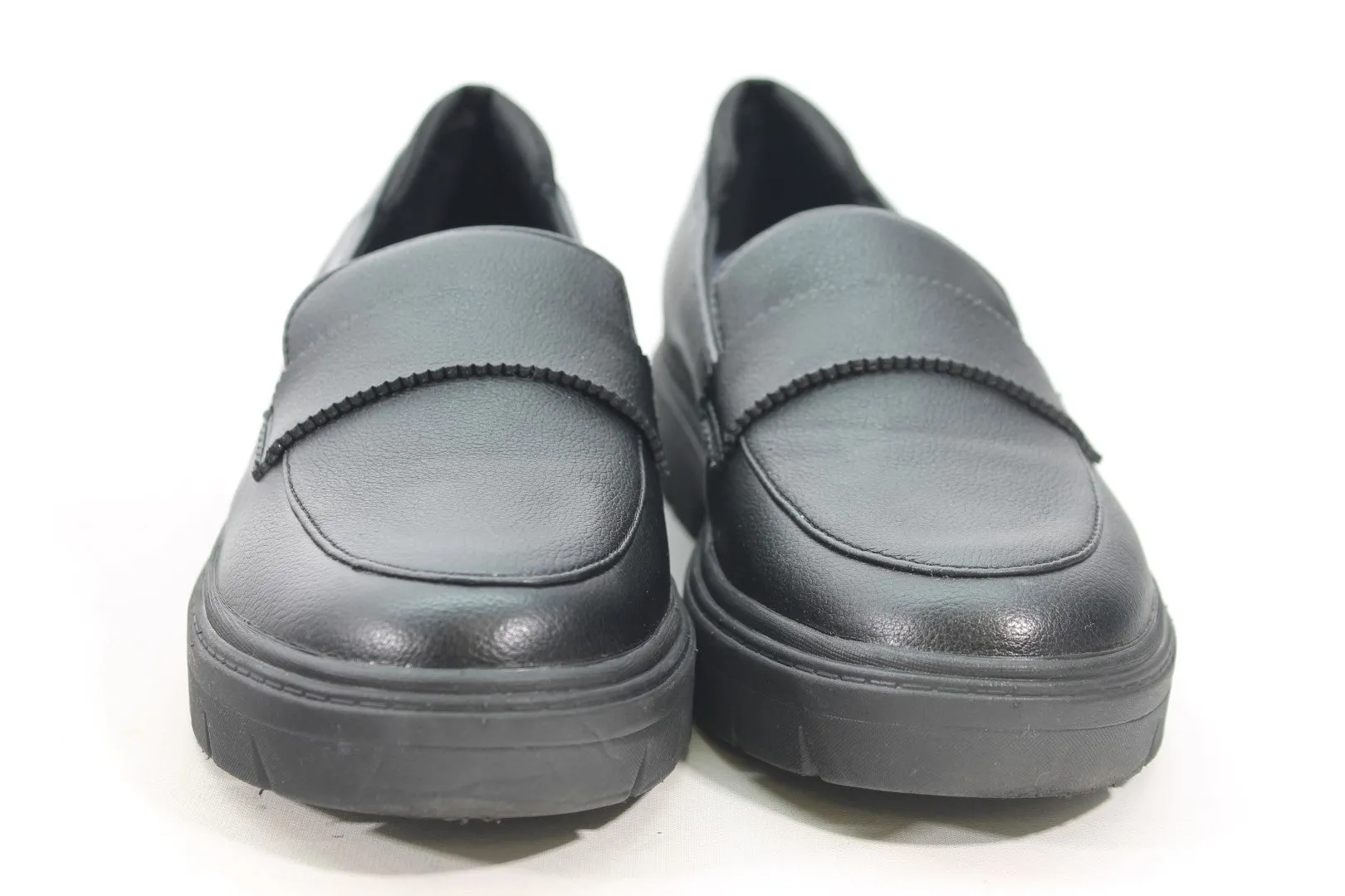 Dr. Scholl's Chek In Black Loafers Preowned4