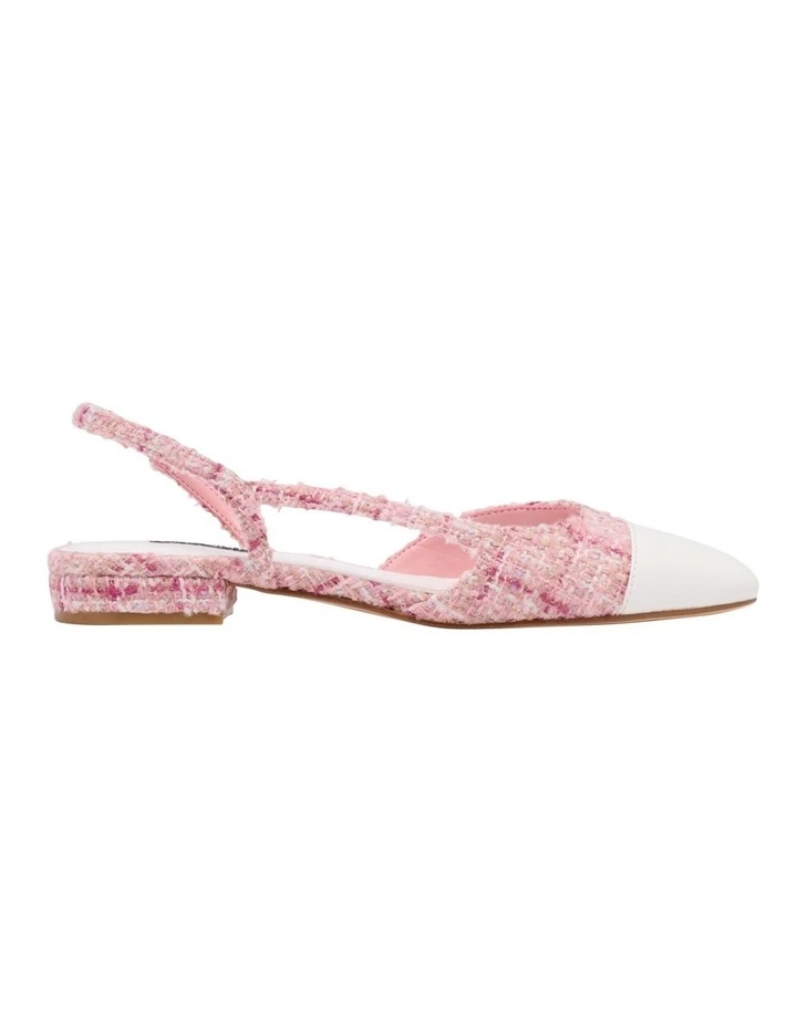 Dresa Slingback Flat in Pink