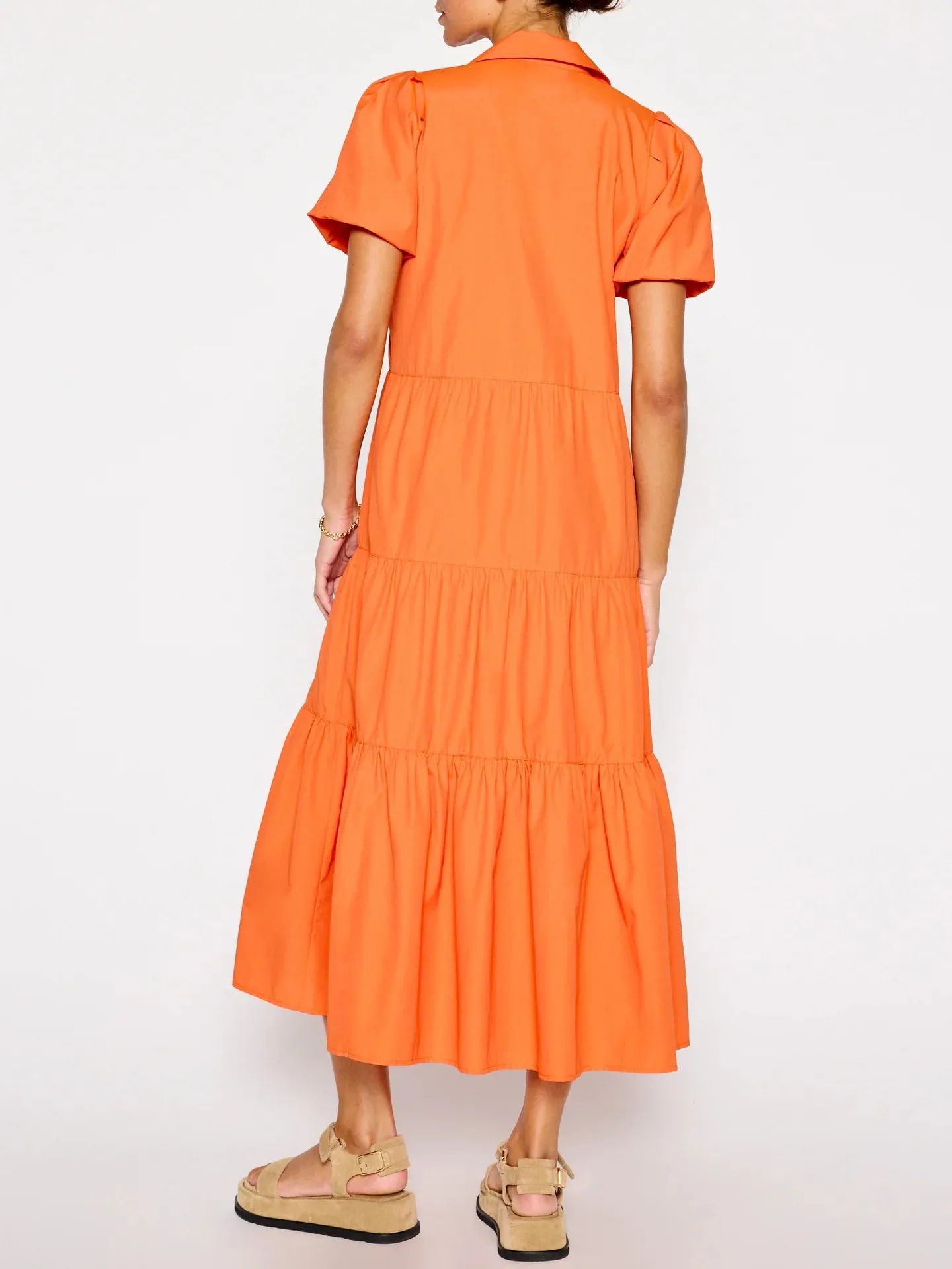 Dress in Tangerine named HAVANA