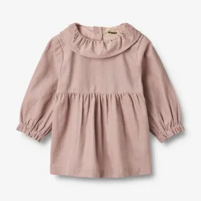 Dress L/S Linda - dry rose