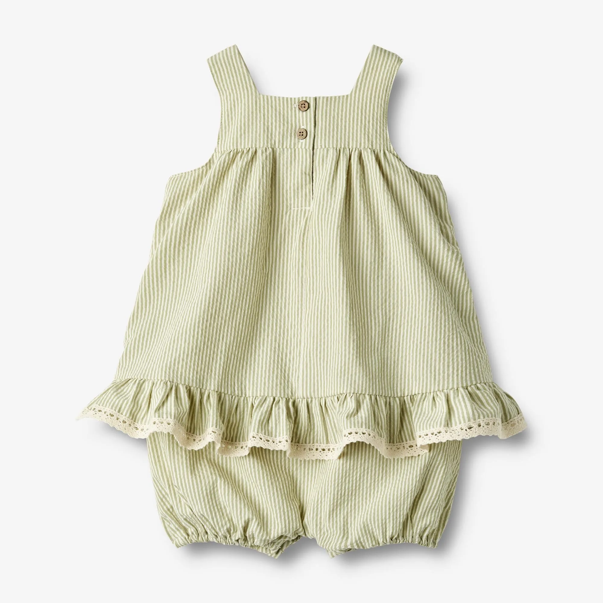 Dress Suit Harriet - green stripe