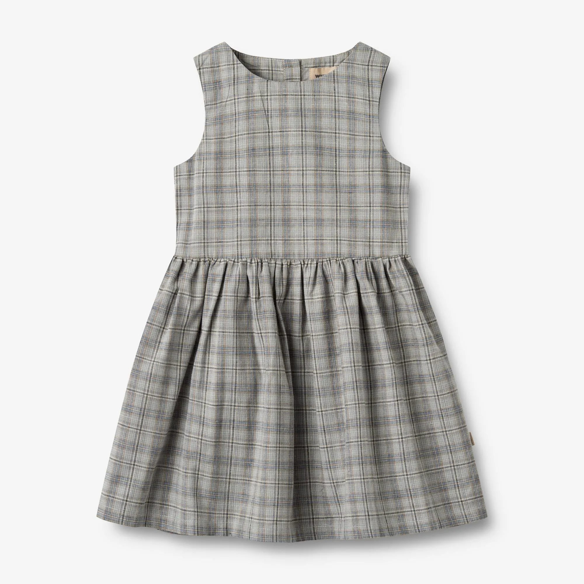 Dress Thelma - cloudy blue check