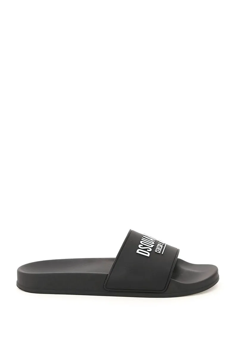 Dsquared2    Dsquared2 'Ceresio 9' Rubber Slides