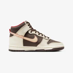 Dunk High Retro SE Baroque Brown Sesame Coconut Milk - Nike Dunk sneakers.