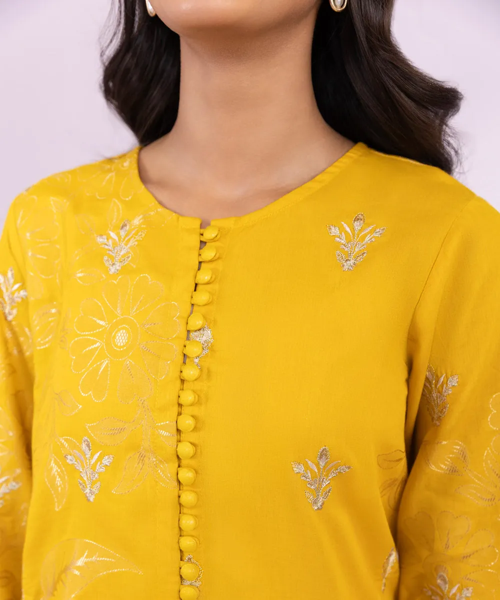 Jacquard Embroidered Shirt