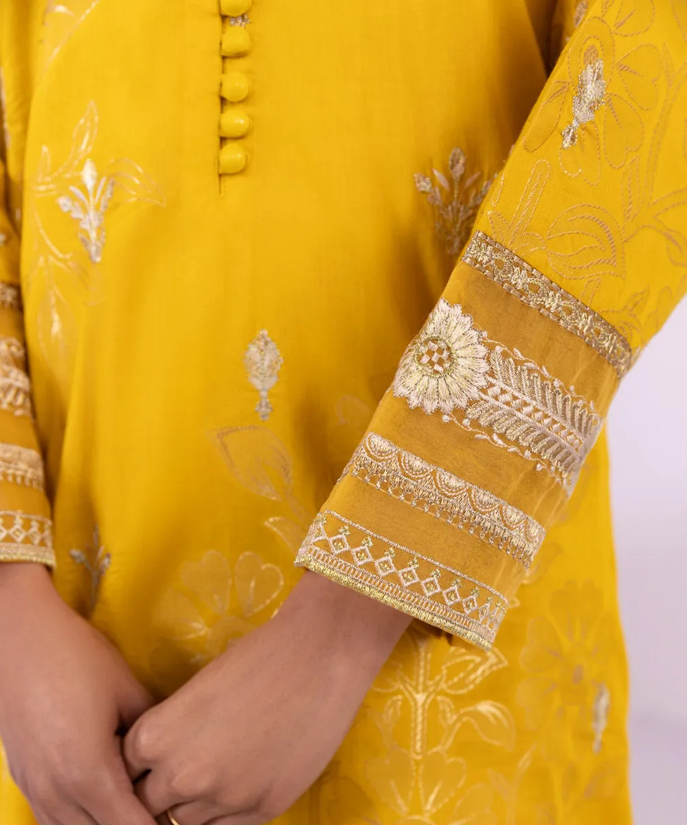 Jacquard Embroidered Shirt