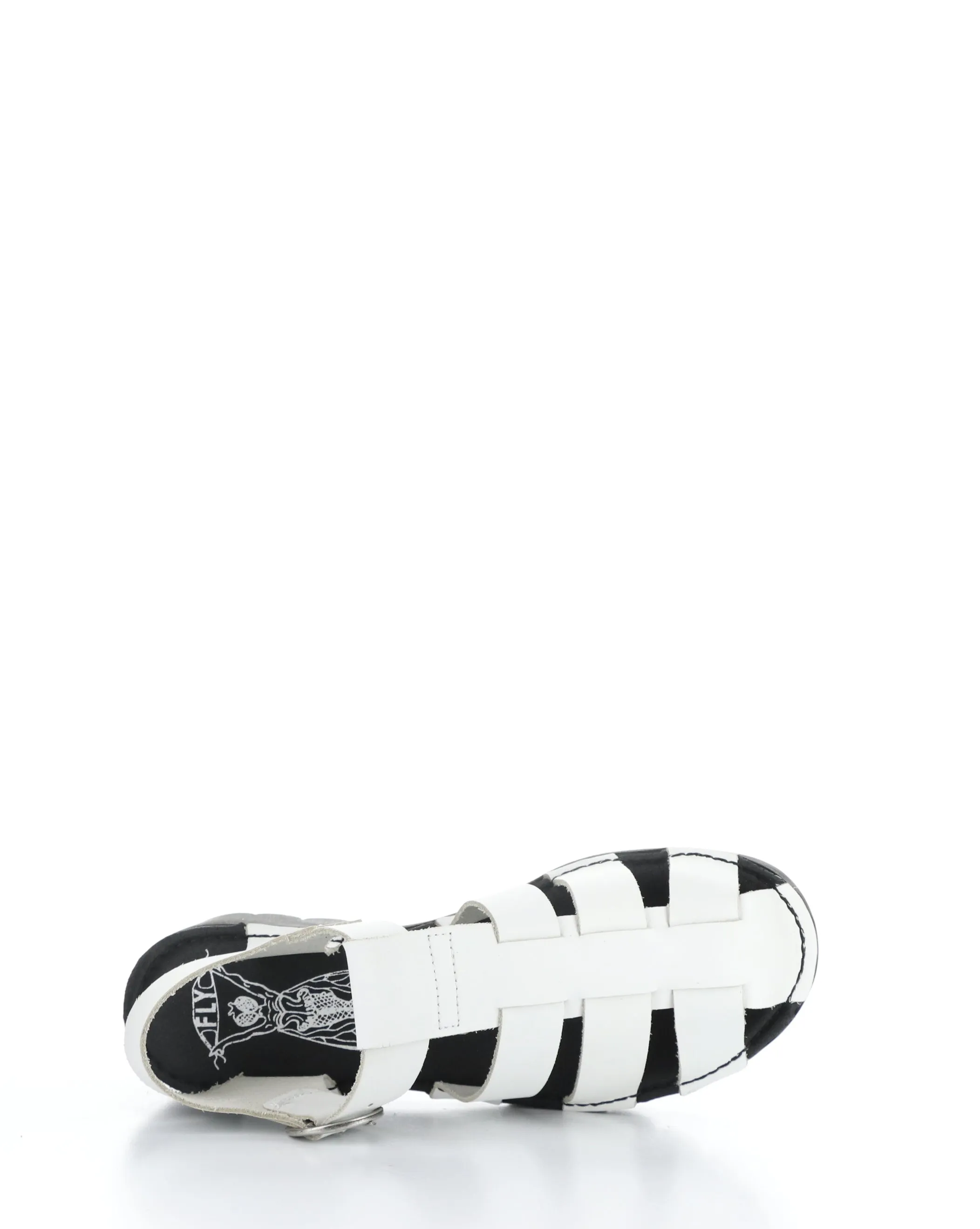 EMME511FLY 009 OFF WHITE Sandals with Round Toe