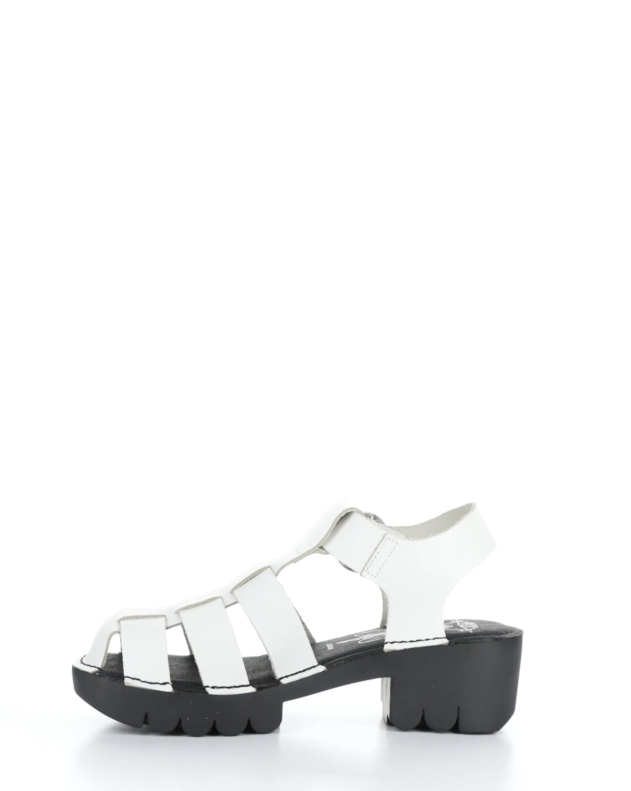 EMME511FLY 009 OFF WHITE Sandals with Round Toe