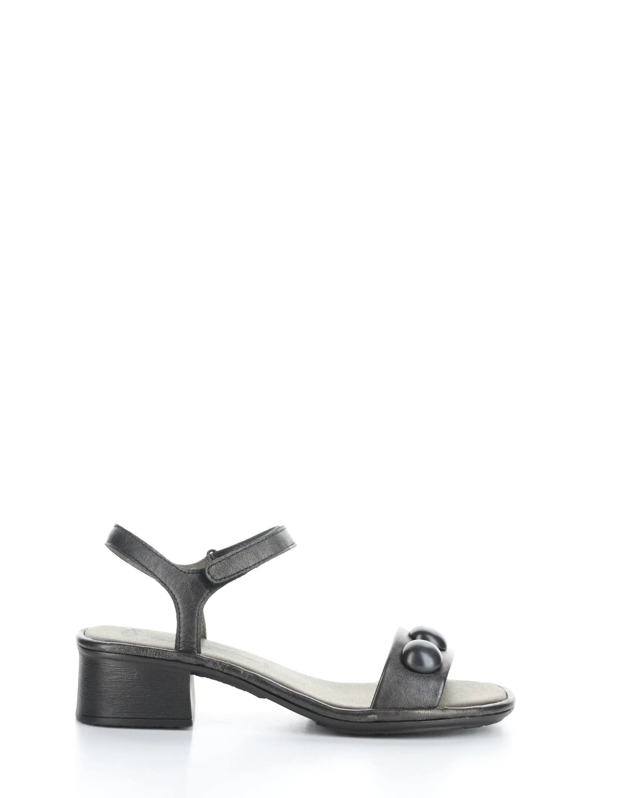 EXIE487FLY 003 BLACK Velcro Sandals --> Black Velcro Sandals EXIE487FLY 003