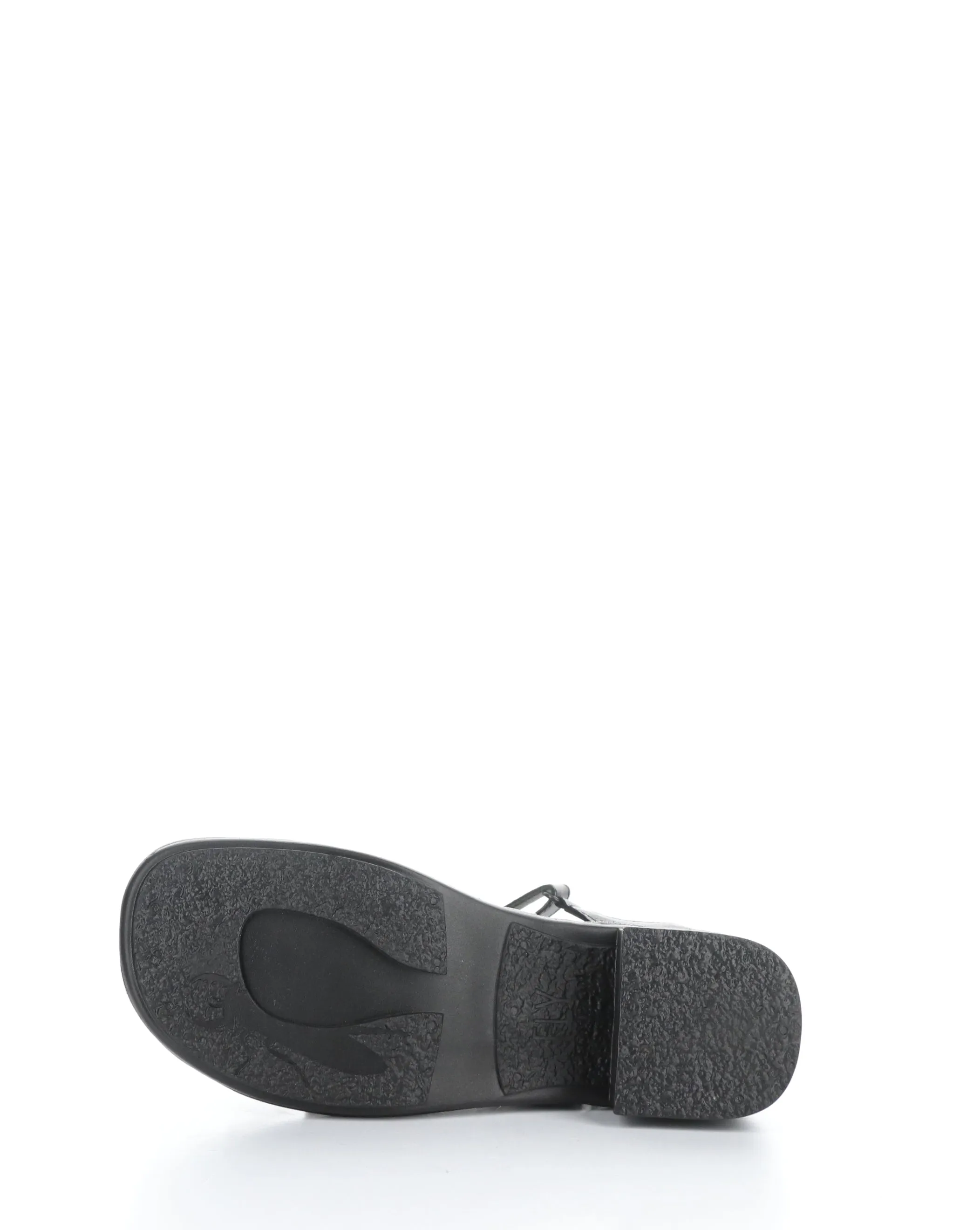 EXIE487FLY 003 BLACK Velcro Sandals --> Black Velcro Sandals EXIE487FLY 003