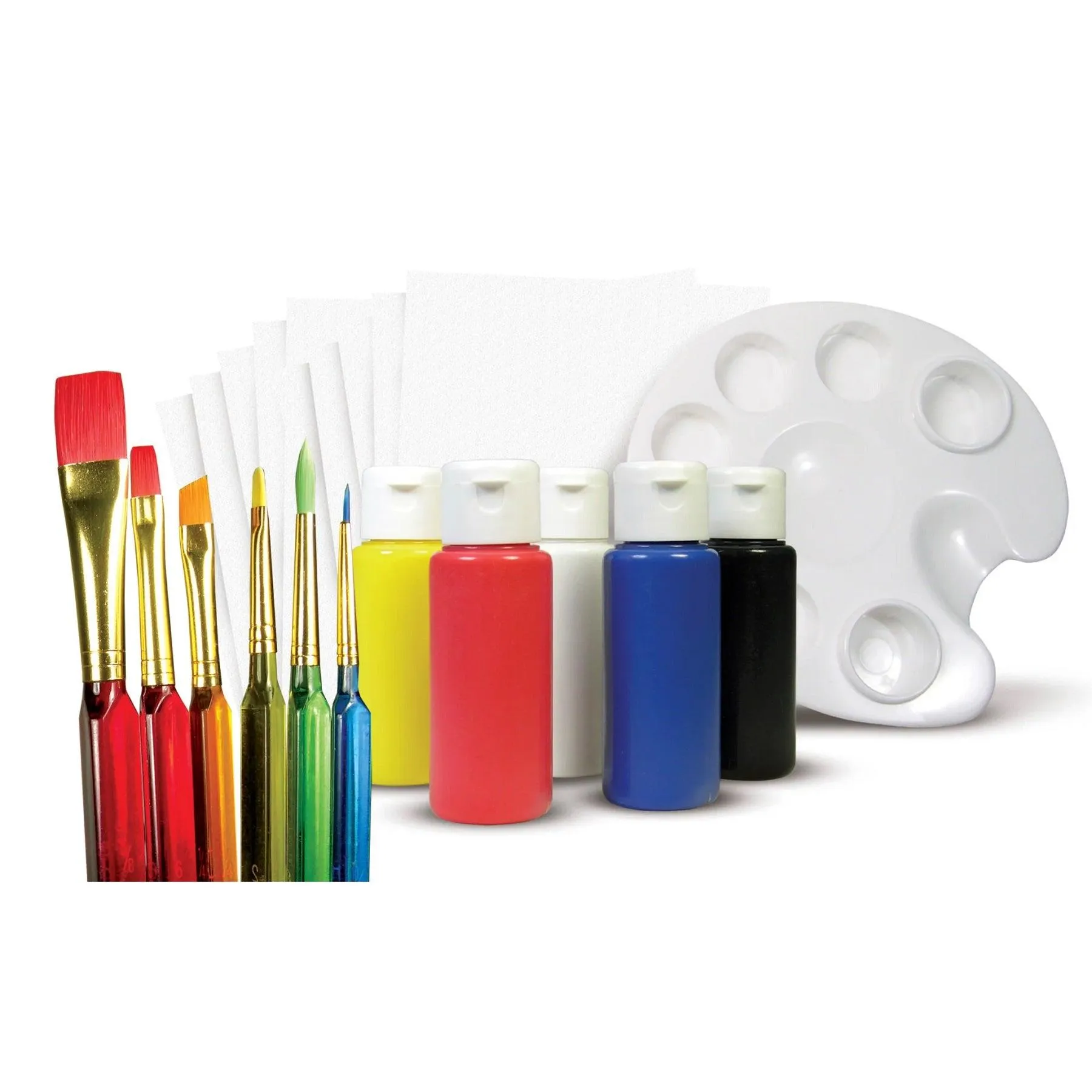 Faber-Castell Young Artists Learn to Paint Set Paper, Washable Paint & Instructions