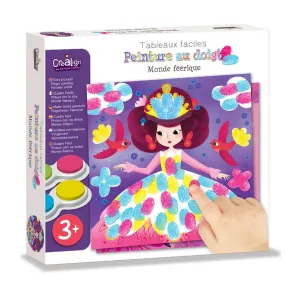 FINGER PAINTING SET-PRINCESS