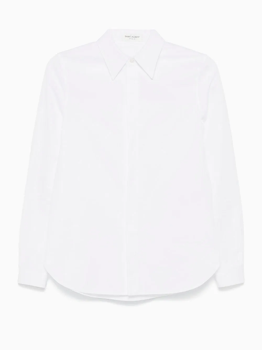 Flat collar shirt