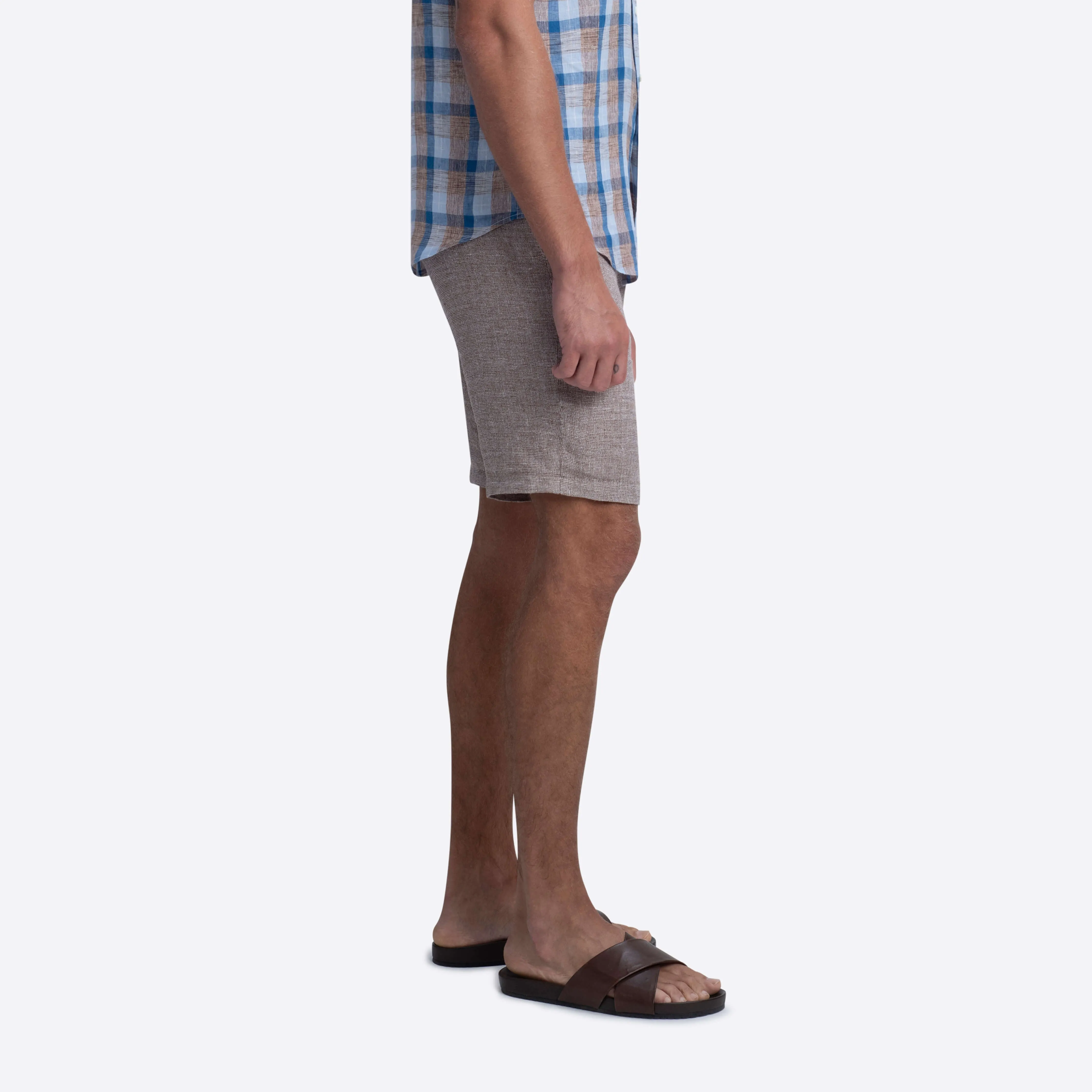 Flat Front Bermuda Shorts