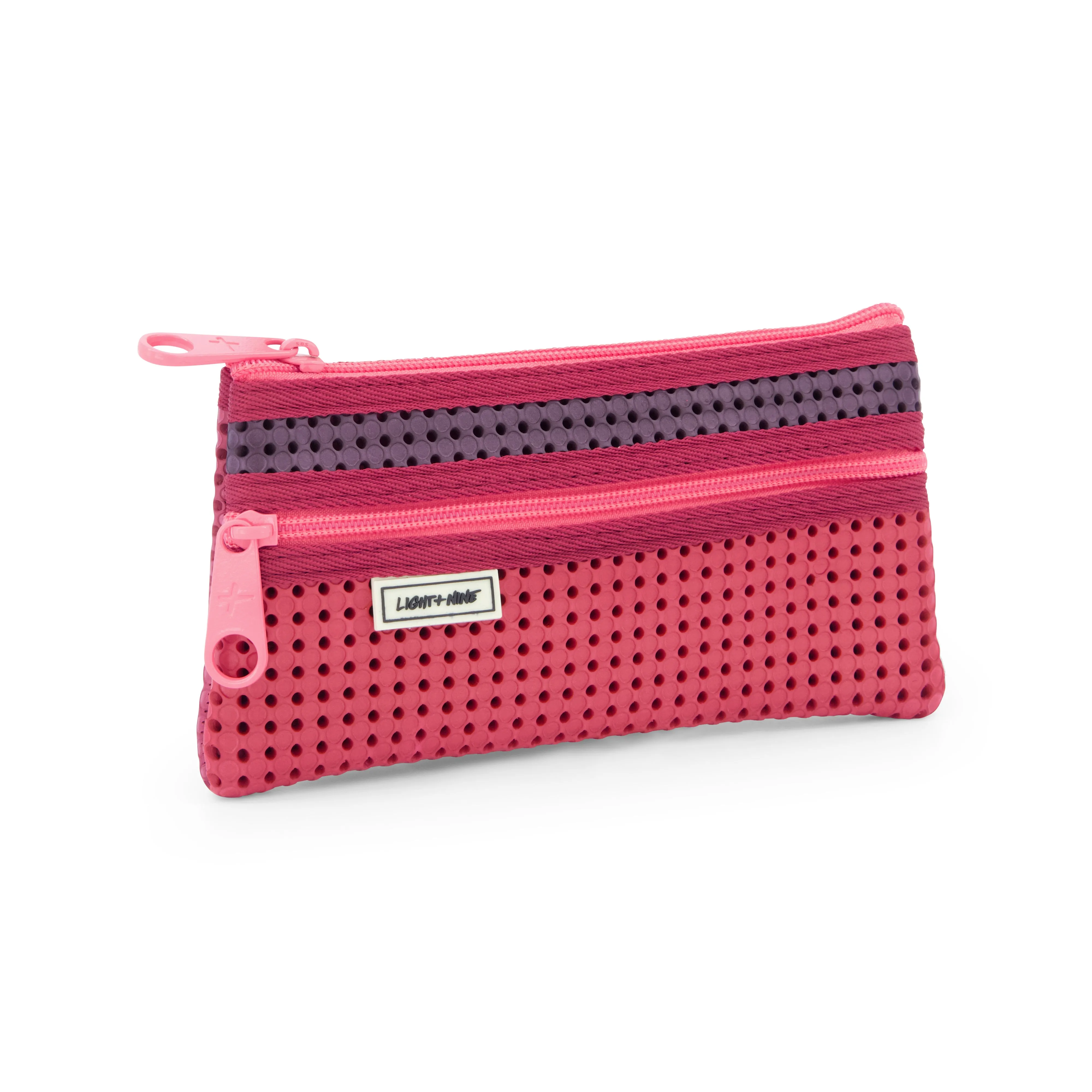 Flat Pencil Pouch Multi Rose