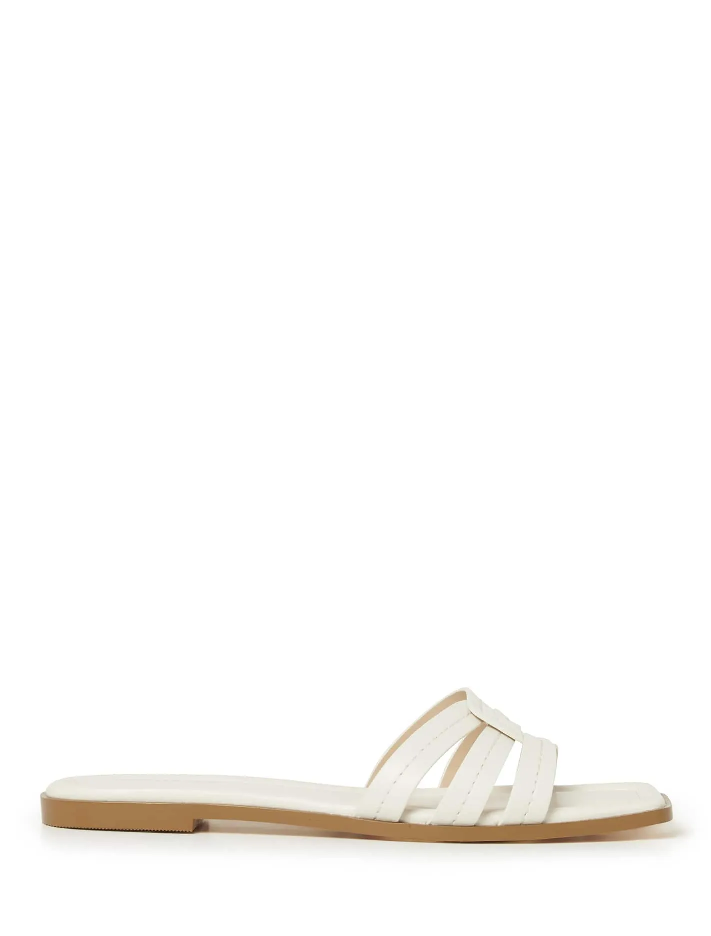 Flat Slide Sandals - Frankie Collection