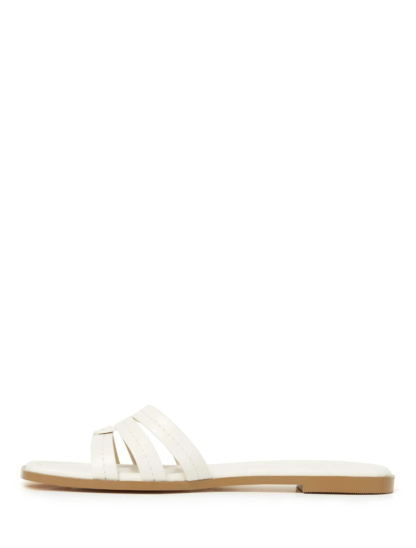 Flat Slide Sandals - Frankie Collection