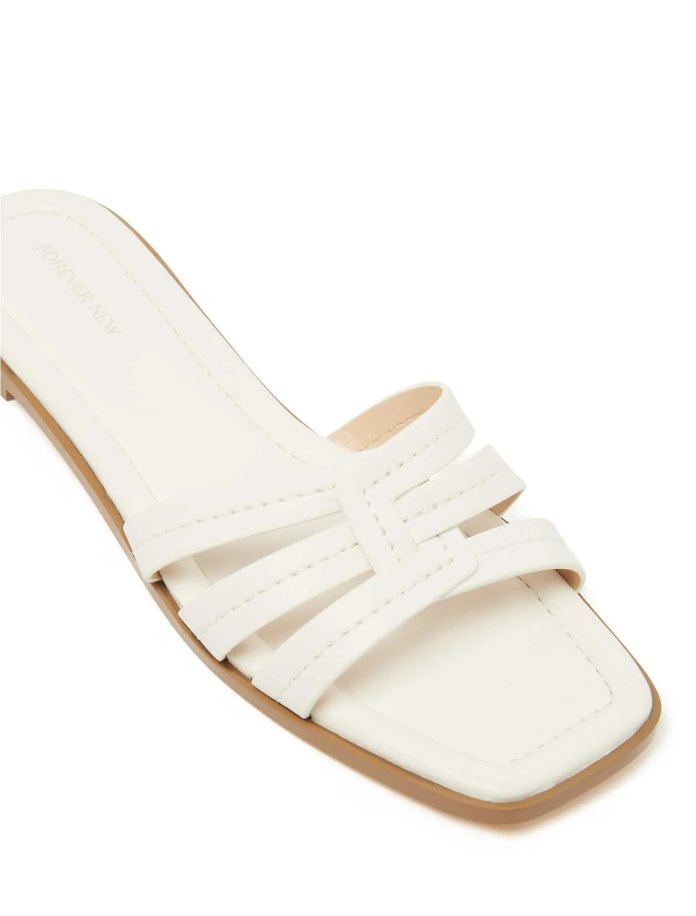 Flat Slide Sandals - Frankie Collection