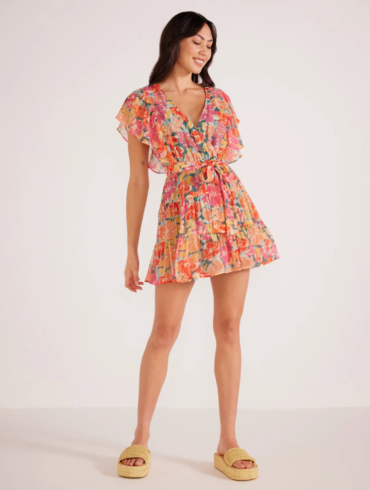 Flutter Mini Dress by Valla