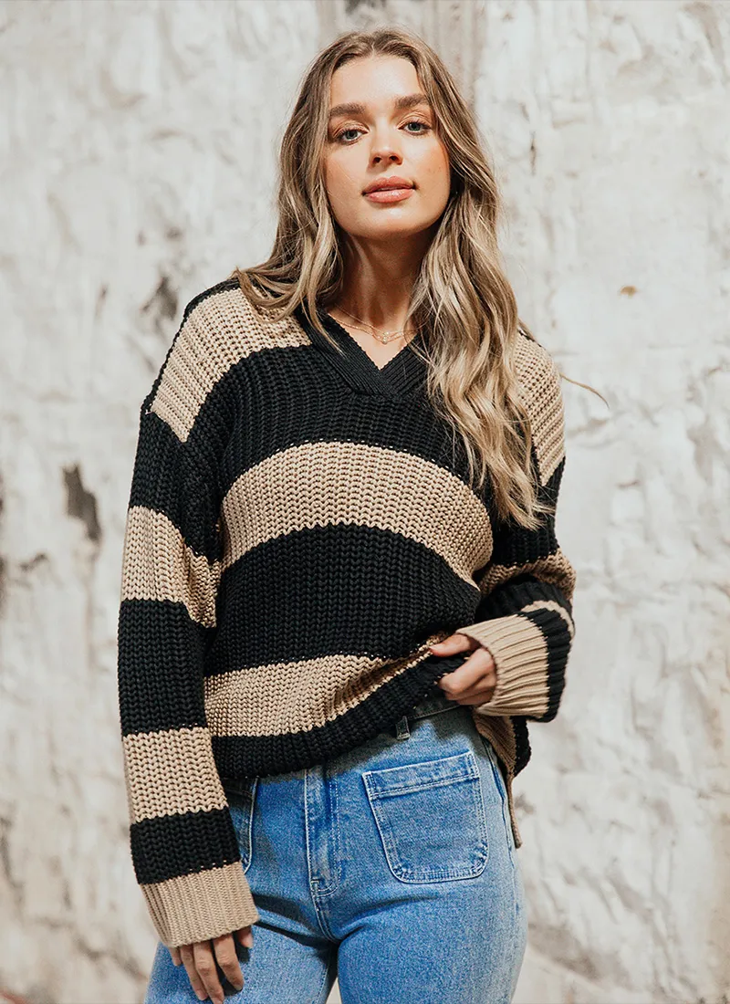 Foxwood Estella Stripe Knit