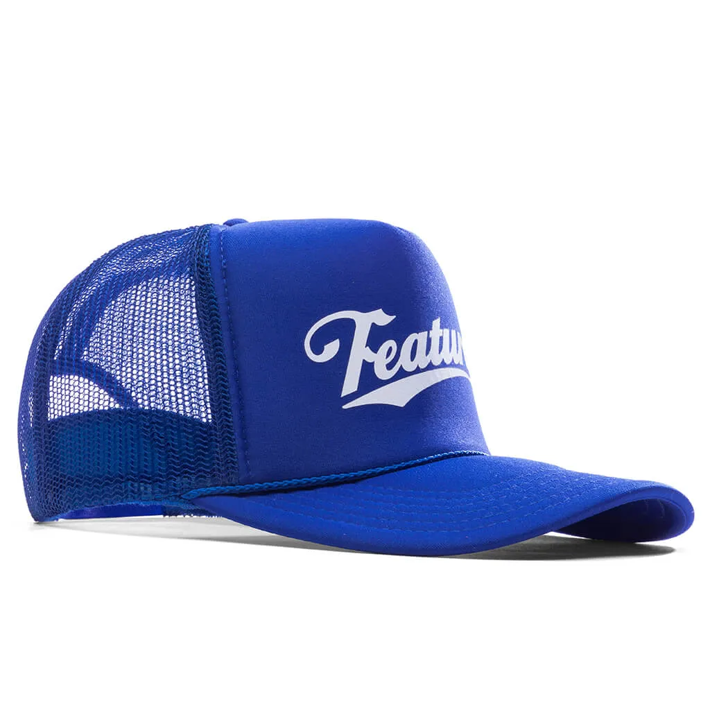 Frew Trucker Hat in Royal Blue - Shop Now