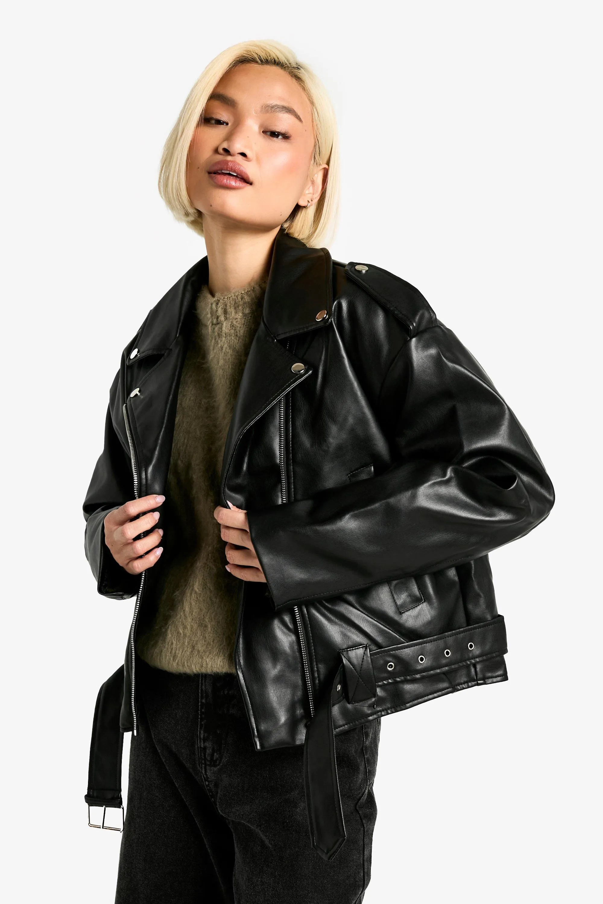 Fur Lined Moto Jacket