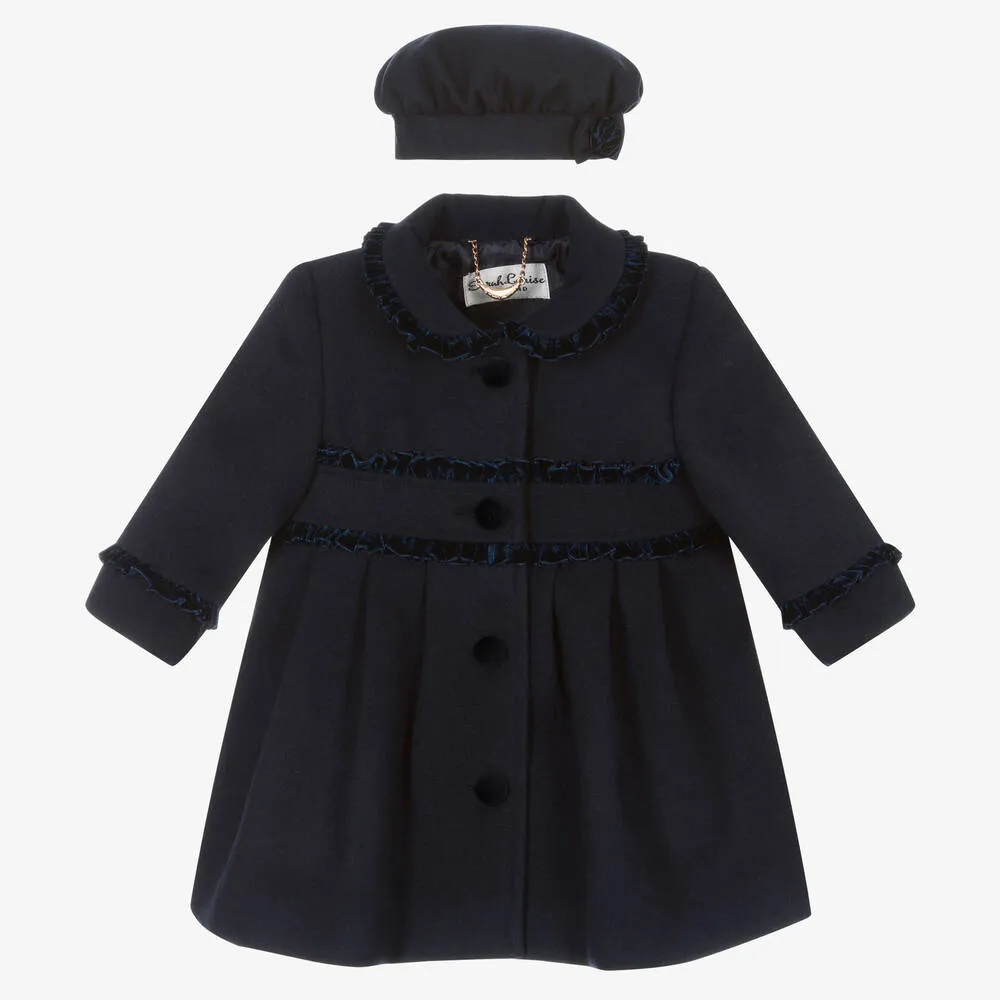 Check Print Wool Blend Coat for Plus Size