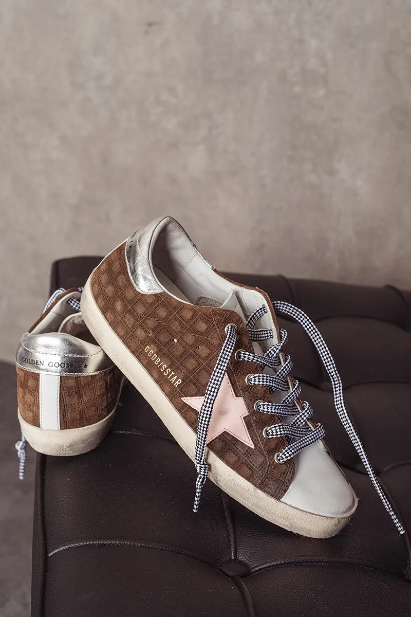 Stella Rosa Suede Superstar Golden Goose Women's Sneakers