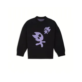 Dreamboy Knit Crewneck Black - Goodbois